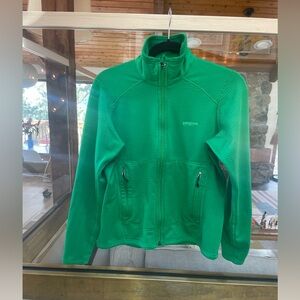 Patagonia Regulator R1 Women's Full Zip Jacket - Small - Bright Green